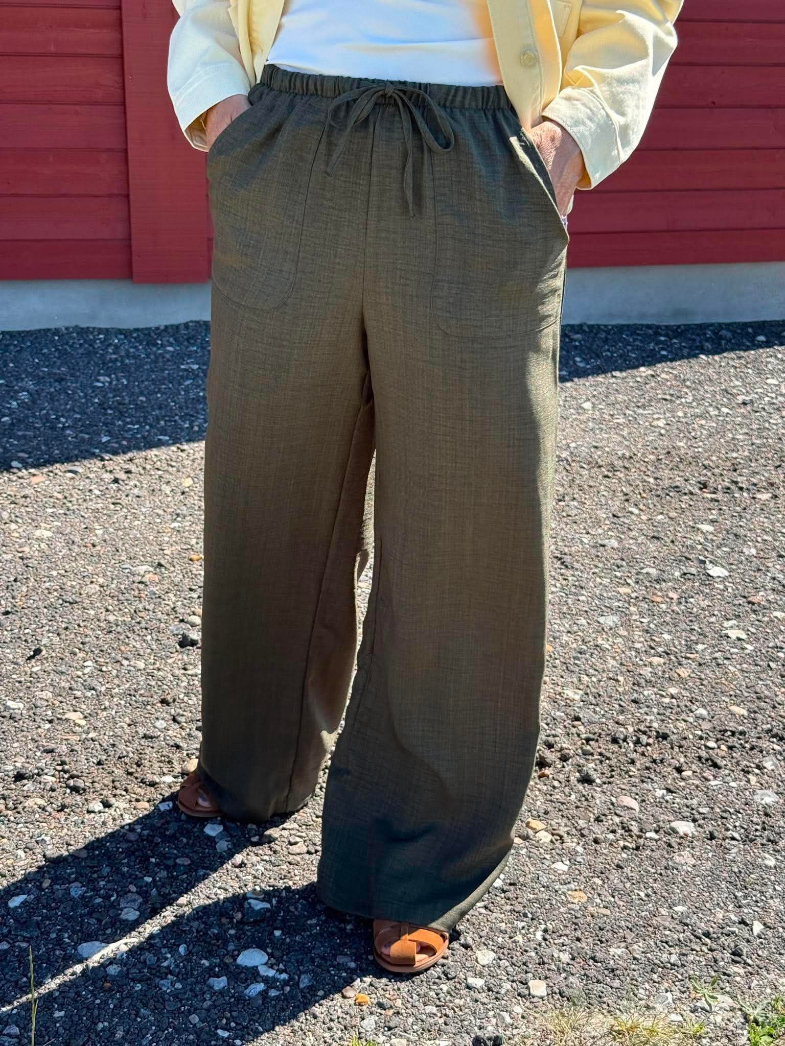 VMMELANEY Trousers - Forest Night